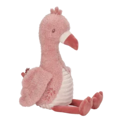 Little Dutch® plišana igračka flamingo 35 cm, Safari Friends