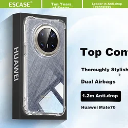 Escase Maska za mobilni telefon Huawei Mate 70, Providna