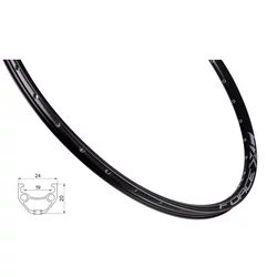 Force felga rim xc basic disk 622x19 32 rupa crna ( 702581 )