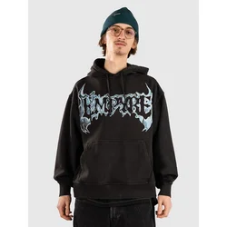 Empyre Ghosted Boxy moški pulover s kapuco black