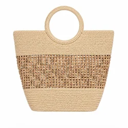 Plažna torba LS Collection - bež