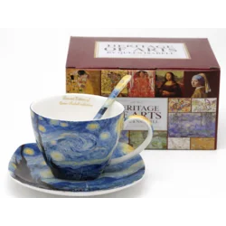 Porcelanasta skodelica Van Gogh Starry Night 250 ml
