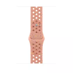 Apple Watch 46mm Band:  Alpenglow Pink Nike Sport Band - S/M
