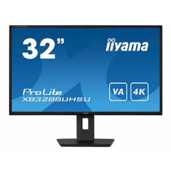 IIYAMA ProLite XB3288UHSU-B5 Monitor, UHD 4K USB, Crni, 31.5