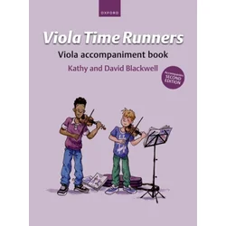 Viola Time Runners Viola accompaniment book (for Second Edition) Accompanies Second Edition  (Paperback)