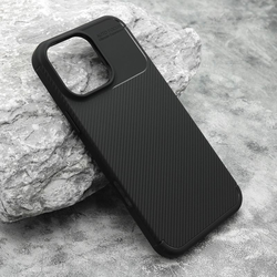 Futrola Carbon za iPhone 16 Pro Max/ crna