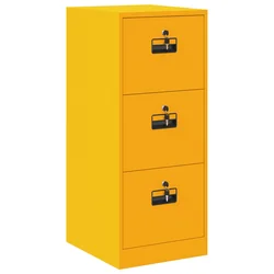 Kabinet za datoteke s ladicama Žuta 44 x 50 x 106.5 cm