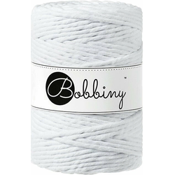 Bobbiny Macrame Cord 5 mm 100 m White Vrvica