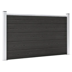 Vrtna ograda WPC 180 x 105 cm siva