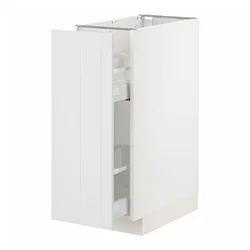 METOD / MAXIMERA Pod.element/izvl.umetak, bela/Stensund bela, 30x60 cm
