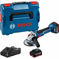 Bosch Akumulatorska ugaona brusilica GWS 18V-10, 2x4,0Ah, L-Boxx, 125mm 06019J4007