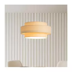 Brilagi - Luster na sajli RESNA 1xE27/60W/230V prečnik 40 cm bež