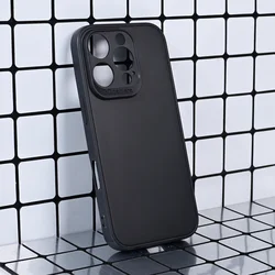 Maska za mobilni telefon iPhone 16 Pro 3D CAMERA, Crna