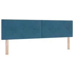 Uzglavlje Tamno plava 180 cm Baršun