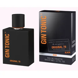 Gin Tonic Muška toaletna voda Black Original 78, EdT, 50 ml