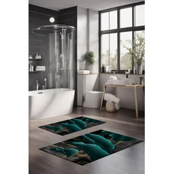 Lessentiel Maison Set prostirki za kupatilo CT-5085, 2 Komada, Šarena