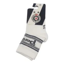 KIKA Čarape za bebe Partizan, Bele