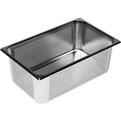Nerjaveča gastronorm posoda Rieber GN 1/1, perforirana, 53x32,5 cm, višina 19 cm