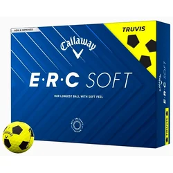 Golf žogice Callaway ERC Soft 2025 Truvis Black, 12, ERC Soft