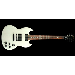 GIBSON ELEKTRIČNA kitara SG SGJ RUBBED WHITE SATIN