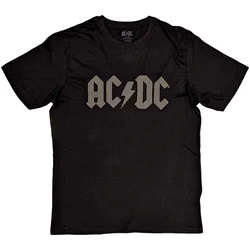 AC/DC Majica Logo Hi-Build Unisex Black S