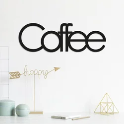 Atelier Del Sofa Zidna dekoracija Coffee, 50x17 cm, 1.5 mm, Crna