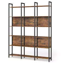Songmics Knižna omara 24x128x1871 cm rjava