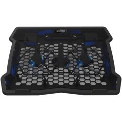 NS03CANYON cooler NS03 3Fan 2USB LED Black