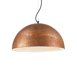 Ideal Lux - Luster na sajli FOLK 1xE27/60W/230V prečnik 50 cm braon