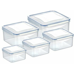 Tescoma 5-dijelni set kvadratnih posuda Freshbox