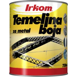 Temeljna boja za metal siva 3kg Irkom