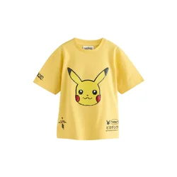 Next Majica Pokémon rumena/rdeča/črna
