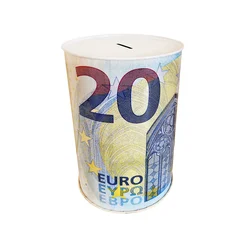 Kasica limena Euro 20