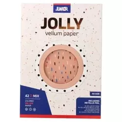 Junior k-block kraft blok vellum tačkasta miks 42k ( 137992 )