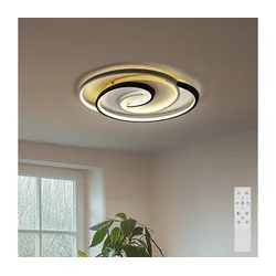Brilagi - LED prigušiva plafonsko svetlo VELO XL LED/83W/230V 46,7x59,5 cm + daljinski upravljač