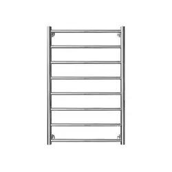 Kupaonski merdevinski radijator INOX FLAT 163W/230V 77x53 cm nerđajući čelik/sjajni hrom