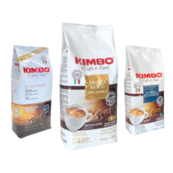 3kg paket Kimbo Aroma Gold, Espresso Classico, Extra Cream zrna kave