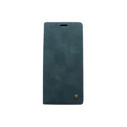 Maska za telefon LEATHER RETRO FLIP za Samsung S21 Plus/G996B, Plava
