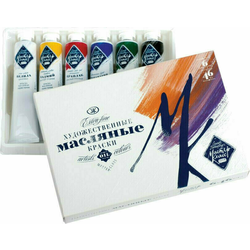 Nevskaya Palitra Set oljnih barv Master Class 6x46 ml
