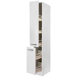 FlexWell Izvlečna omara Alba, Bela, Š. 30 Cm