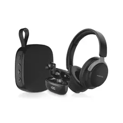 Aligator AUC001 - AUDIO COMBO 3u1: slušalice za glavu, slušalice za uši i zvučnik