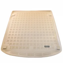 Rubber trunk mat Audi A6 2011-2018 (combi, beige)