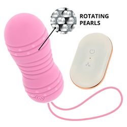 OhMama Remote Control Rotating Egg 7 Patterns Pink