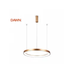 VESTA LED Luster 365 60W 4000K brušeno zlato