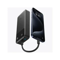 ANKER 20000mAh, 30W, Power Bank crni