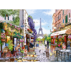 Castorland - Puzzle Cvetoč Pariz - 3 000 kosov