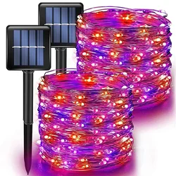 Solarne sijalice diode ljubičasto narandzasta 10m