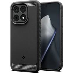 Spigen Rugged Armor maska za Xiaomi 15T mat crna ACS10459
