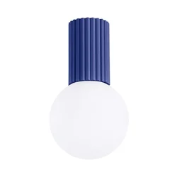 Sollux SL.1738 - Kupatilsko plafonsko svetlo HALO 1xG9/8W/230V IP44 plavo