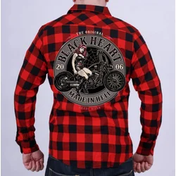 Moška srajca BLACK HEART - EMBER - RDEČA - 17067